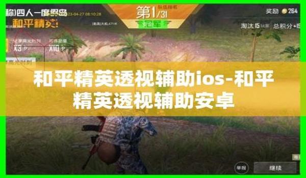 和平精英必备的辅助功能