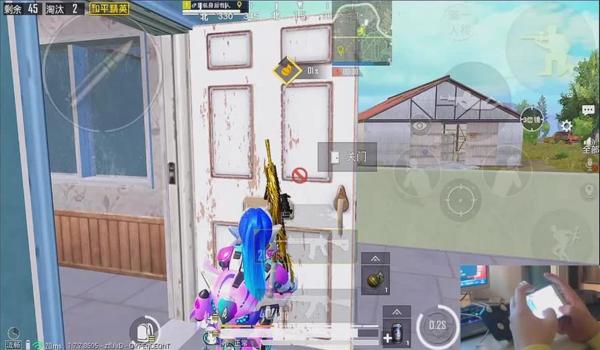 和平精英主播的辅助瞄准