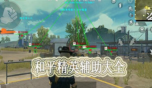 独角鲸绘制辅助和平精英